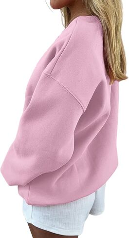 Oversized Sweatshirts for Women Bow Graphic Long Sleeve Crewneck Sweatshirt Aesthetic Pullover Y2k Shirts Tops in Saudi Arabia