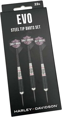 هارلي ديفيدسون EVO Bar & Shield Steel Tip 22 غرام. السهام، براميل الفولاذ المقاوم للصدأ in Saudi Arabia