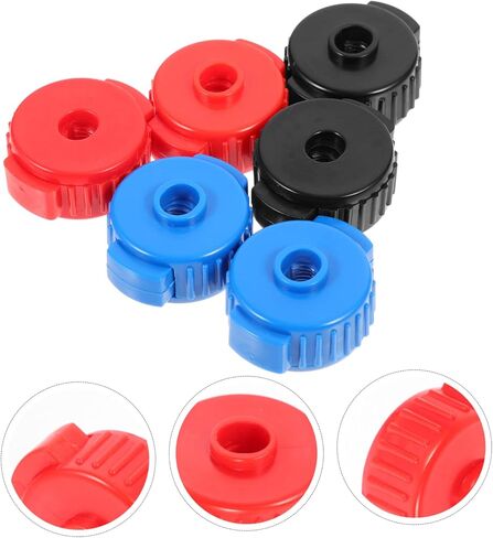 FAVOMOTO 24pcs Quick Release Cymbal Nut Drum Fixing Buckles for Effortless Cymbal Assembly Convenient Push Design and Colors in Saudi Arabia