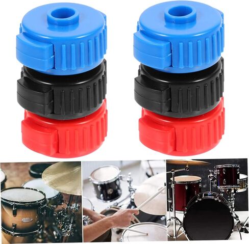FAVOMOTO 24pcs Quick Release Cymbal Nut Drum Fixing Buckles for Effortless Cymbal Assembly Convenient Push Design and Colors in Saudi Arabia