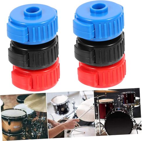 FAVOMOTO 18pcs Quick Release Cymbal Nuts for Drummers Durable Plastic Drum Fixing Nuts Easy Install and Remove Cymbal Accessories for Drum Kit in Saudi Arabia
