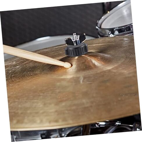 FAVOMOTO 12pcs Quick Release Cymbal Nuts Durable Plastic Drum Accessories for Easy Installation and Removal Compatible Percussion Drum Kits in Saudi Arabia