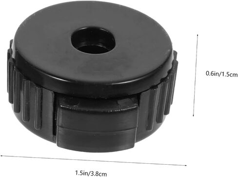 FAVOMOTO 12pcs Quick Release Cymbal Nuts Durable Plastic Drum Accessories for Easy Installation and Removal Compatible Percussion Drum Kits in Saudi Arabia