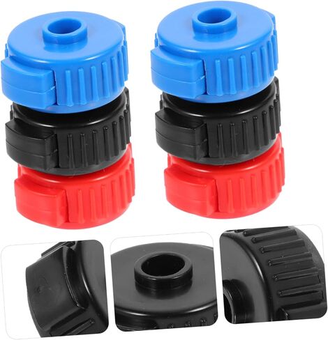 FAVOMOTO 12pcs Quick Release Cymbal Nuts Durable Plastic Drum Accessories for Easy Installation and Removal Compatible Percussion Drum Kits in Saudi Arabia