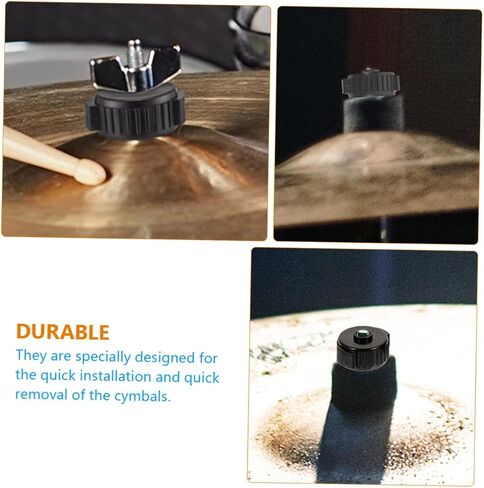 FAVOMOTO 18pcs Professional Drum Cymbal Fixing Nuts Quick Release Nut for Easy Assembly Replacement in Saudi Arabia