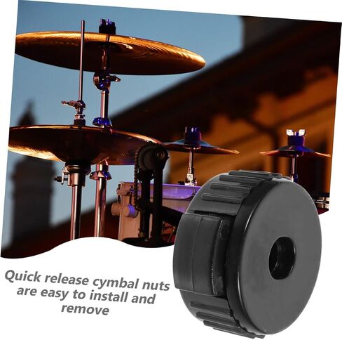 FAVOMOTO 18pcs Professional Drum Cymbal Fixing Nuts Quick Release Nut for Easy Assembly Replacement in Saudi Arabia