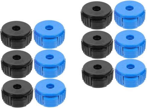 FAVOMOTO 12pcs Quick Release Cymbal Nuts for Drum Cymbal Fixing Buckle Quick Assembly Nuts in Saudi Arabia