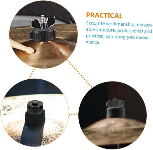 FAVOMOTO 12pcs Quick Release Cymbal Nuts for Drum Cymbal Fixing Buckle Quick Assembly Nuts in Saudi Arabia