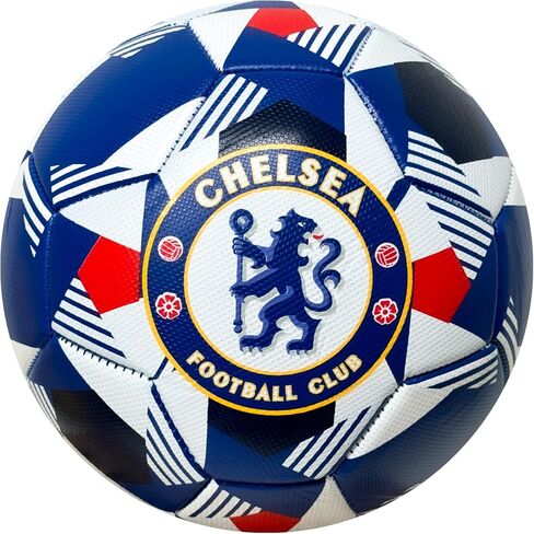 كرة القدم Icon Sports Chelsea FC، لجميع الأعمار - مقاس 2،4 و5، كرة تشيلسي زرقاء مرخصة in Kuwait
