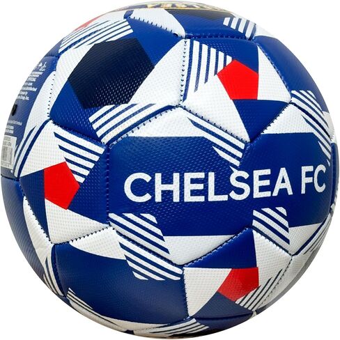 كرة القدم Icon Sports Chelsea FC، لجميع الأعمار - مقاس 2،4 و5، كرة تشيلسي زرقاء مرخصة in Kuwait
