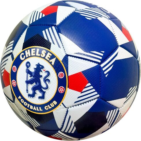 كرة القدم Icon Sports Chelsea FC، لجميع الأعمار - مقاس 2،4 و5، كرة تشيلسي زرقاء مرخصة in Kuwait