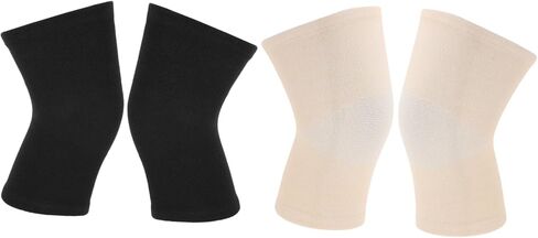 Vaguelly 2Pairs Cold Cycling Knee Pads for Sports Breathable Sleeves for Running Jogging and Outdoor Activities Thick Warm Support for and Joint Relief in Saudi Arabia