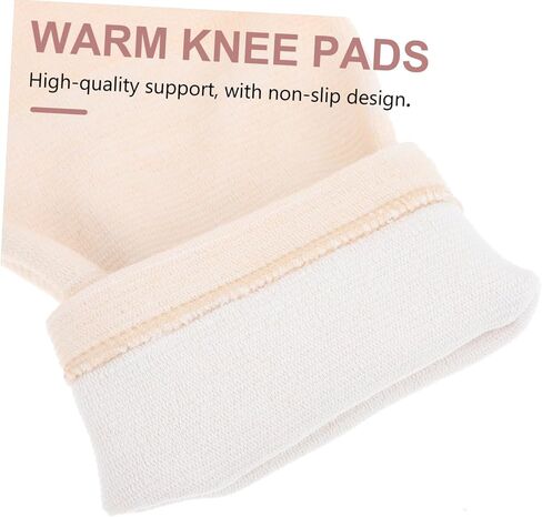Vaguelly 2Pairs Cold Cycling Knee Pads for Sports Breathable Sleeves for Running Jogging and Outdoor Activities Thick Warm Support for and Joint Relief in Saudi Arabia