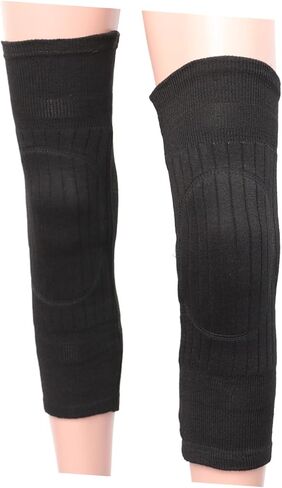 Knee Warmers for Men Winter Pads Wool Liner for Running Cycling Random Color in Saudi Arabia