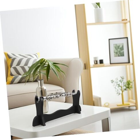 UPKOCH Flute Display Stand Desktop Flute Holder for Bamboo and Woodwind Instruments Multi-Functional Storage Rack Decorative Design in Saudi Arabia