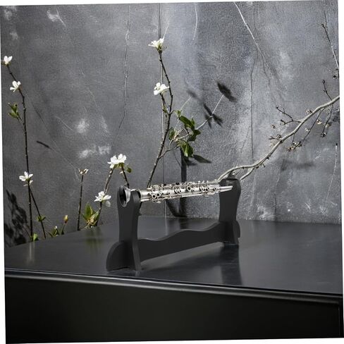 UPKOCH Flute Display Stand Desktop Flute Holder for Bamboo and Woodwind Instruments Multi-Functional Storage Rack Decorative Design in Saudi Arabia