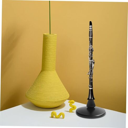 VANZACK Flute Clarinet Stand Adjustable Dual Use Holder for Flute and Clarinet Non-Skid Metal Display Stand for Woodwind Instruments in Saudi Arabia