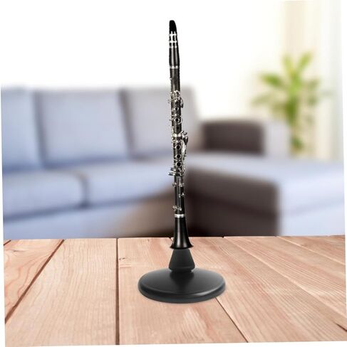 VANZACK Flute Clarinet Stand Adjustable Dual Use Holder for Flute and Clarinet Non-Skid Metal Display Stand for Woodwind Instruments in Saudi Arabia