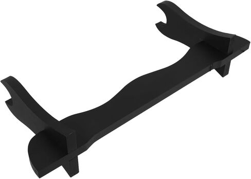 حامل رف عرض Kisangel Flute منظم فلوت من الخيزران للمنزل وغرف الموسيقى والمكاتب وتصميم موفر للمساحة in Kuwait