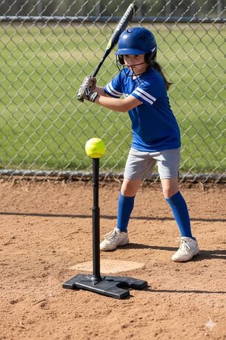 مجموعة تدريب البيسبول، لوحة الضرب القوية، تي شيرت الضرب ورف الضرب للبيسبول والكرة اللينة - ملحقات تدريب البيسبول. in Kuwait