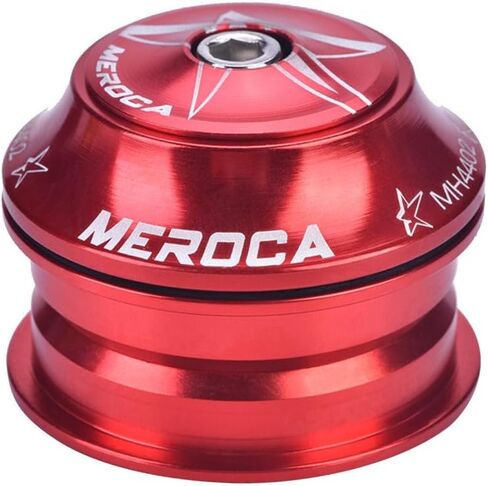 Headset Set 44mm Aluminium Alloy Bearing Headset Mountain Road Tube Accessories(Red) in Saudi Arabia