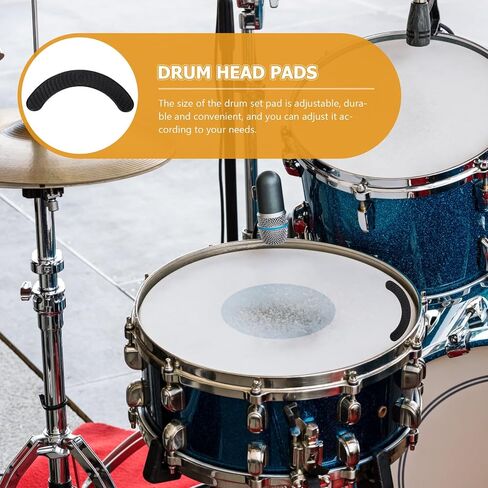 Moon Gels for Drums 14pcs Self-adhesive Drum Dampener Pads Drum Dampeners Pads Silicone Pads Soft Drum Dampeners for Drums Cymbals Tone Control Drum Accessories in Saudi Arabia