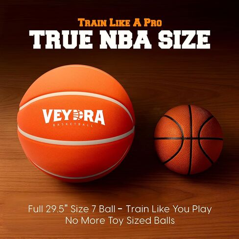 Silent Basketball Size 7 – Glow-in-The-Dark Indoor Basketball for Kids & Adults – Soft Foam Airless Basket Ball for Quiet Dribbling with Drawstring Bag – Soundless PU Soft Silent Ball in Saudi Arabia