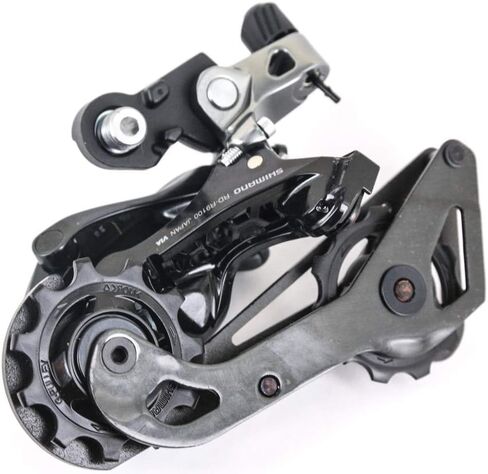 Shimano Rear DERAILLEUR، RD-R9100، DURA-ACE، SS 11 سرعة، تصميم الظل، مرفق مباشر، W/OT-RS900 (أسود) in Saudi Arabia