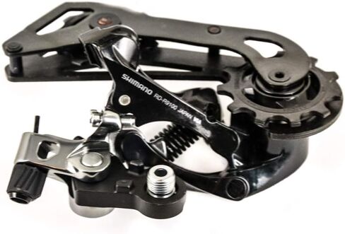 Shimano Rear DERAILLEUR، RD-R9100، DURA-ACE، SS 11 سرعة، تصميم الظل، مرفق مباشر، W/OT-RS900 (أسود) in Saudi Arabia