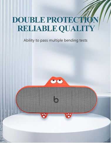 Silicone Case for Beats Pill (2024 Release) - Portable Bluetooth Speaker,Full Protective Cover for Anti-Scratch,Skin-Friendly Dirt and Shock Resistant,Black in Saudi Arabia