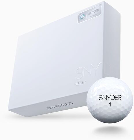 Snyder USA Speed Golf Balls - 3-Piece Construction Distance Golf Balls, 342 Dimples, 80 Compression, High Visibility Colored Golf Balls 12 Pack in Saudi Arabia
