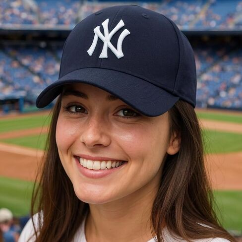 Officially Licensed New York Navy Blue MVP Baseball Hat Classic Adjustable Embroidered NY White Team Logo Structured Cap in Saudi Arabia