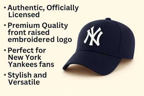 Officially Licensed New York Navy Blue MVP Baseball Hat Classic Adjustable Embroidered NY White Team Logo Structured Cap in Saudi Arabia