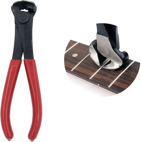 Guitar Fret Cutter Puller Tool, 26mm Thickness Guitar Fret Wire Nipper Removal Plier, Chrome Guitar Bridge Pin Puller Plier, Luthiers Repair Tool in Saudi Arabia