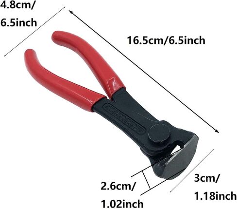 Guitar Fret Cutter Puller Tool, 26mm Thickness Guitar Fret Wire Nipper Removal Plier, Chrome Guitar Bridge Pin Puller Plier, Luthiers Repair Tool in Saudi Arabia