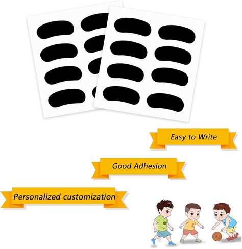 SAVITA 40 Pairs Eye Sticker Adhesive Eye Strips Football Baseball Softball Lacrosse Eyes Gold Label in Saudi Arabia