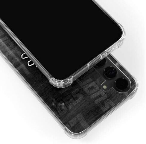 Skinit Clear Phone Case Compatible with Galaxy S24 Plus - Officially Licensed NFL Detroit Lions Black & White Design in Saudi Arabia