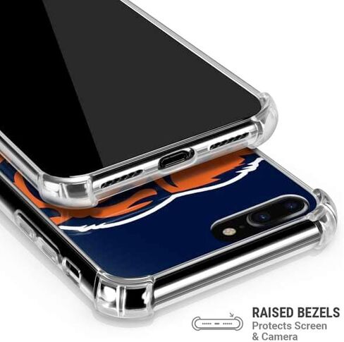 Skinit Clear Phone Case Compatible with iPhone 7/8 Plus - Officially Licensed NFL Chicago Bears Large Logo Design in Saudi Arabia