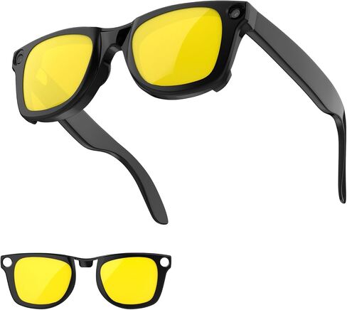 مشبك غير مستقطب على النظارات الشمسية متوافق مع Ray-Ban Meta Wayfarer، ومشابك متغيرة اللون لـ RayBan Meta in Kuwait