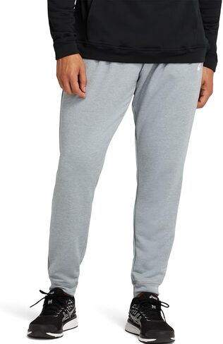 ASICS Men's Essential French Terry Jogger Training Apparel, L, Sheet Rock Heather in Saudi Arabia