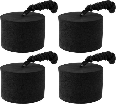 Create idea 4 Pieces Kayak Scupper Plugs EVA Kayak Maintenance Kit Fits Sit-on-Top Kayak Fishing Boat Black in Saudi Arabia