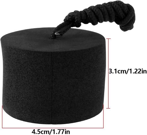 Create idea 4 Pieces Kayak Scupper Plugs EVA Kayak Maintenance Kit Fits Sit-on-Top Kayak Fishing Boat Black in Saudi Arabia