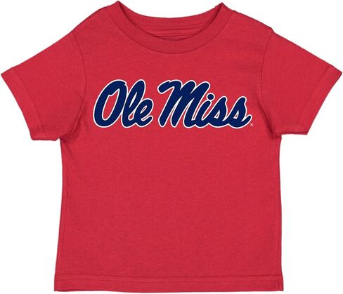 تي شيرت Mississippi Ole Miss Rebels بشعار للرضع/الأطفال الصغار in Saudi Arabia