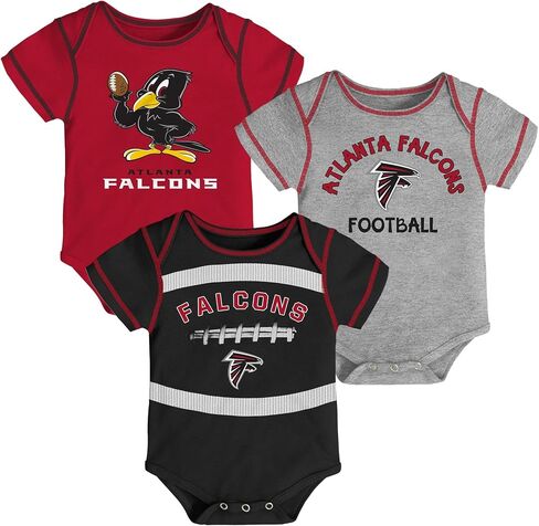 Outerstuff NFL Teams ملابس داخلية لطيفة للأطفال حديثي الولادة والرضع مكونة من 3 قطع (0 شهر - 18 شهرًا) in Saudi Arabia