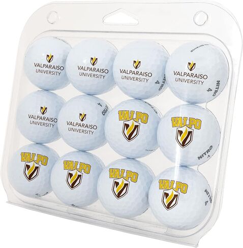 Desert Cactus Valparaiso University Dozen Golf Balls - Full Color 12 Pack, Valpo Beacons Officially Licensed Gear in Saudi Arabia