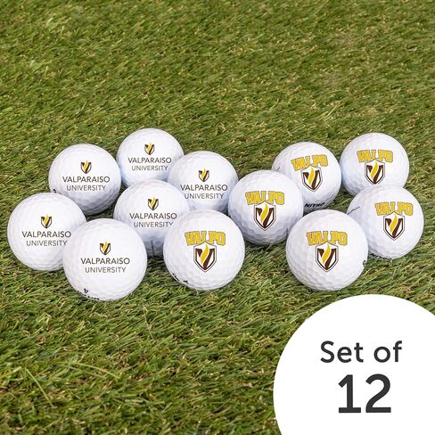 Desert Cactus Valparaiso University Dozen Golf Balls - Full Color 12 Pack, Valpo Beacons Officially Licensed Gear in Saudi Arabia
