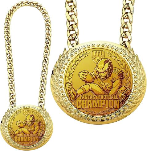 6" Goat Medal Champion Chain – Sports Award Medal for Football, Soccer, Basketball, Funny Winner Trophy for Kids and Adults in Saudi Arabia