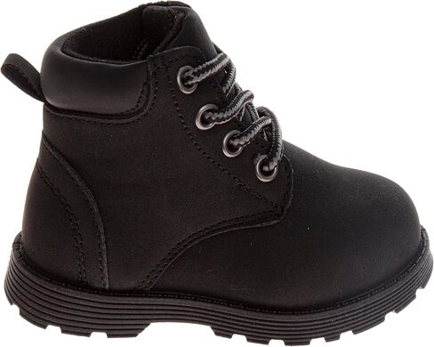 Josmo Kids Construction Boots MidCalf - حذاء العمل والرحلات والمشي والتسلق والمشي لمسافات طويلة (المقاسات: 5-10 طفل صغير / 11-13 طفل صغير / 1-4 طفل كبير) in Kuwait