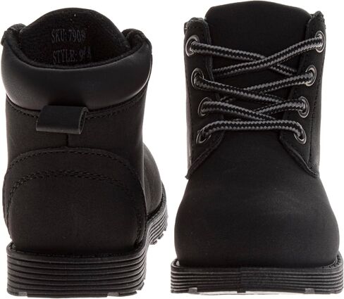 Josmo Kids Construction Boots MidCalf - حذاء العمل والرحلات والمشي والتسلق والمشي لمسافات طويلة (المقاسات: 5-10 طفل صغير / 11-13 طفل صغير / 1-4 طفل كبير) in Kuwait