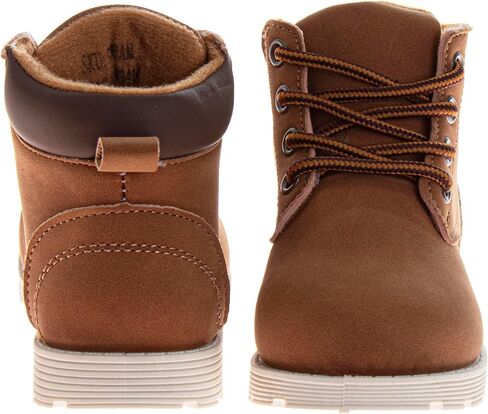 Josmo Kids Construction Boots MidCalf - حذاء العمل والرحلات والمشي والتسلق والمشي لمسافات طويلة (المقاسات: 5-10 طفل صغير / 11-13 طفل صغير / 1-4 طفل كبير) in Kuwait